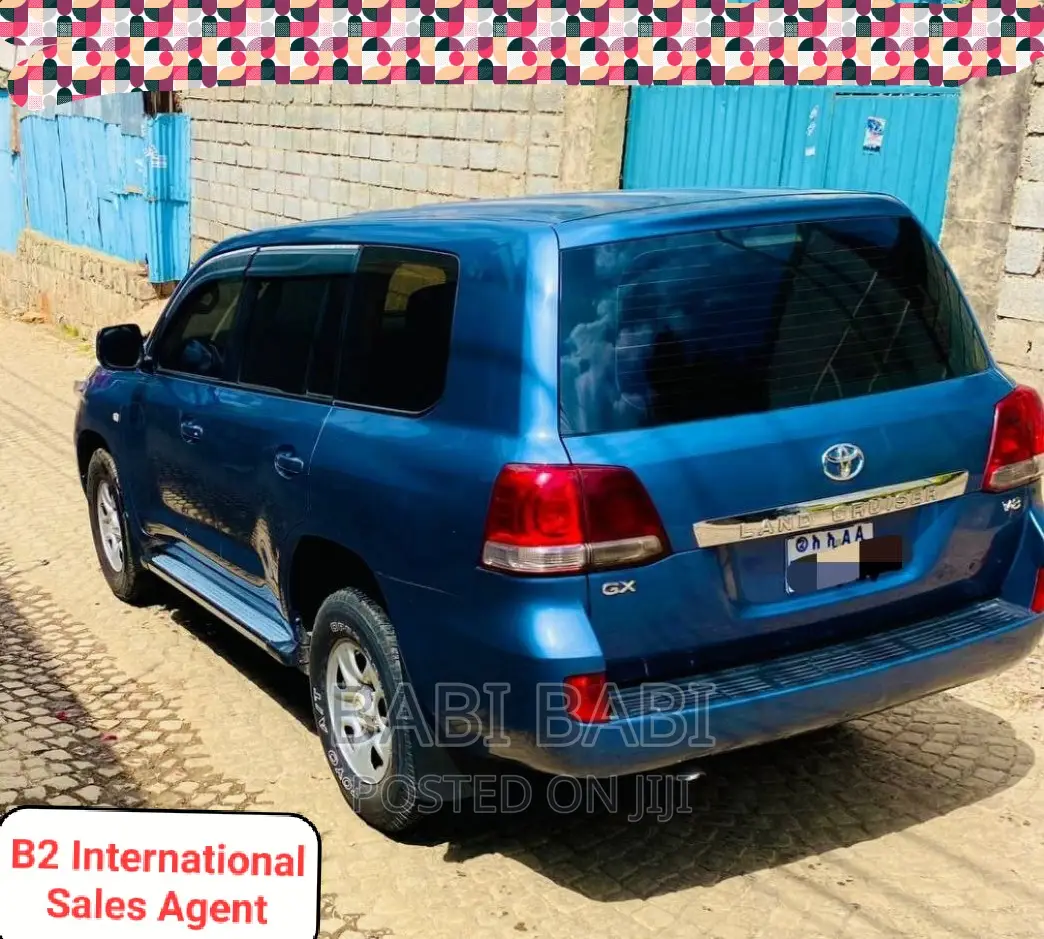 Toyota Land Cruiser 2008 Blue