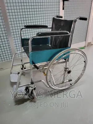 Slightly Used Wheelchair_solid PU Tyre for More Durability