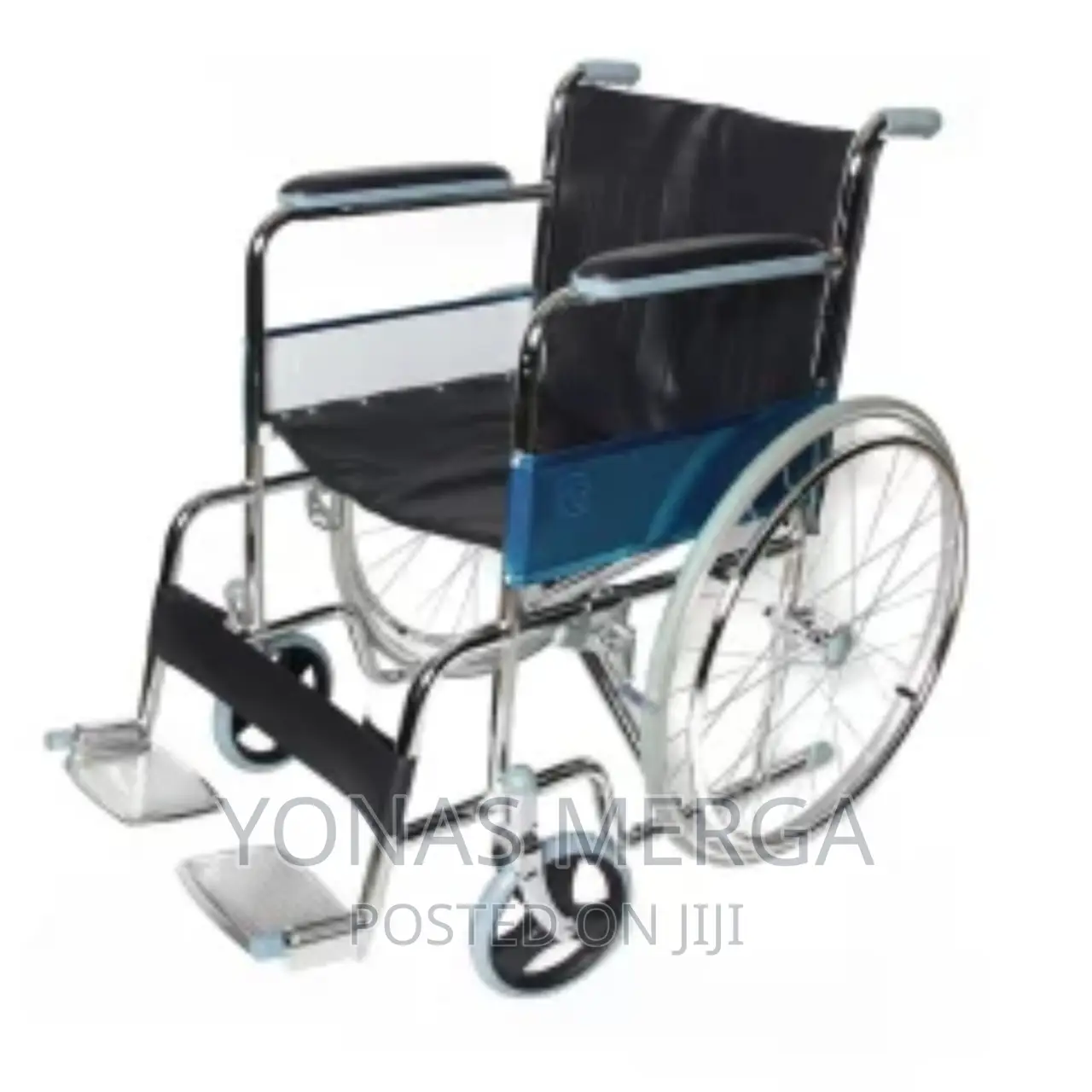 Wheelchair_dura Rexine Foldable Wheelchair With Mag Wheels
