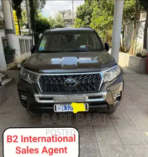 Toyota Land Cruiser Prado 2021 Matt Black