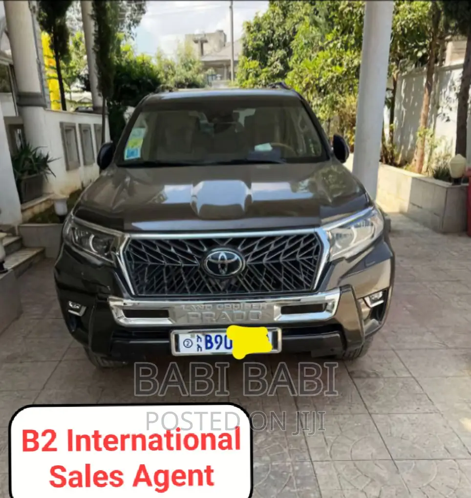 Toyota Land Cruiser Prado 2021 Matt Black