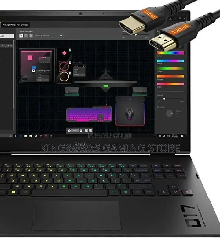 New Laptop HP Omen 17 32GB Intel Core I7 SSD 2T