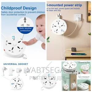 GELISTAR Retractable Power Strip