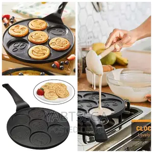 Miley Face Non Stick Pancake Pan