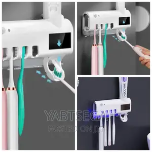 Multi Functional Toothbrush Sterilizer Dispenser