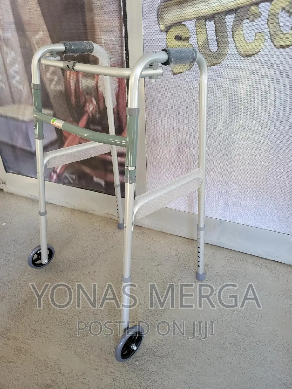 Adjustable Walker Steel COMFO CARE Folding Walker-Reciprocal