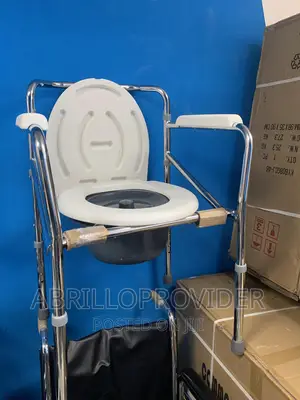Bedside Commode Chair With Drop-Arm (For Easy Transfer)