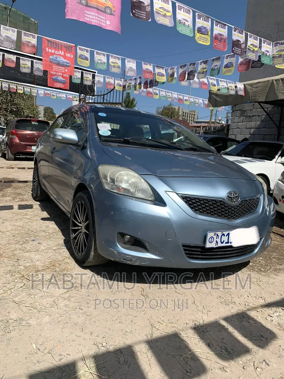 Toyota Yaris 2009 Blue