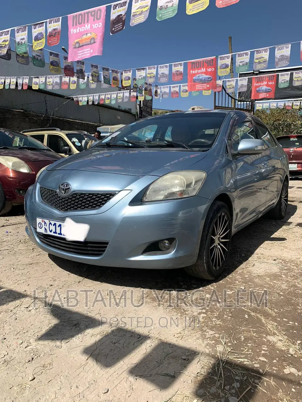 Toyota Yaris 2009 Blue