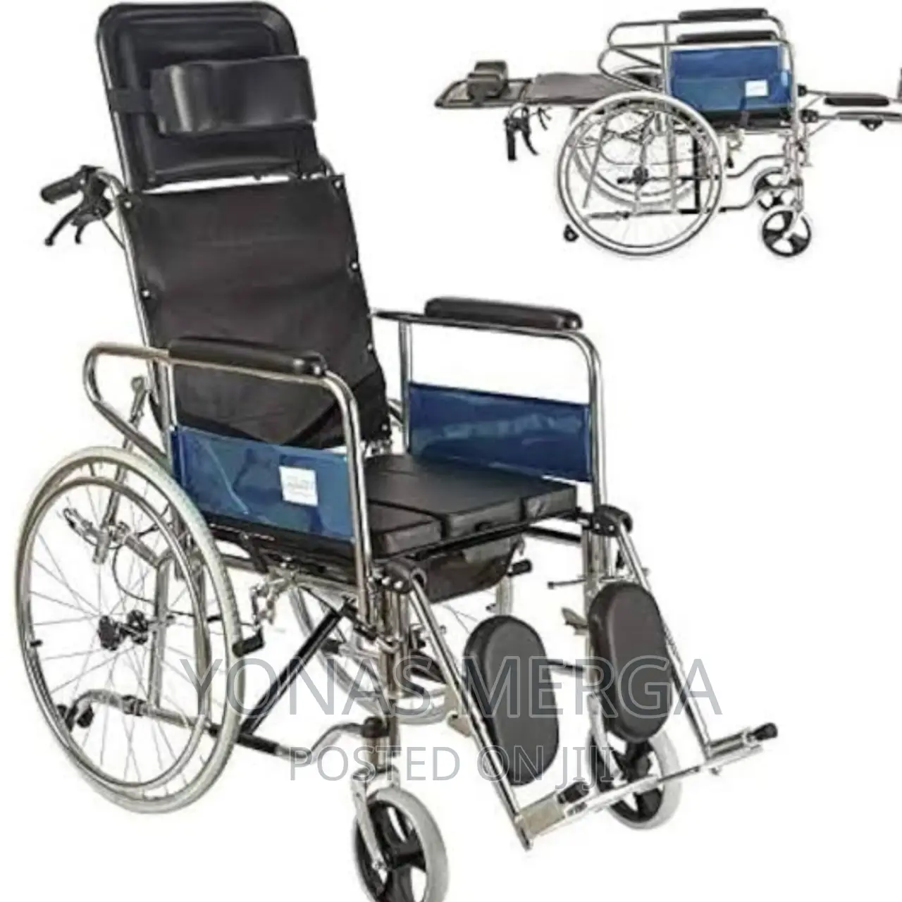 Wheelchair Carry in Less Space Durable Comfort PVC Cushions