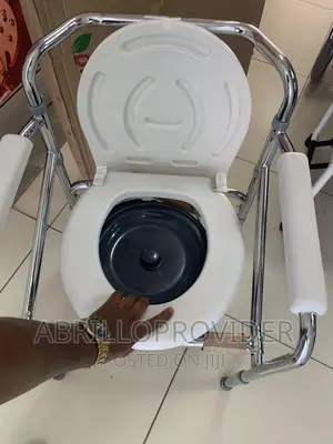 Complete Bedside Toilet Commode System