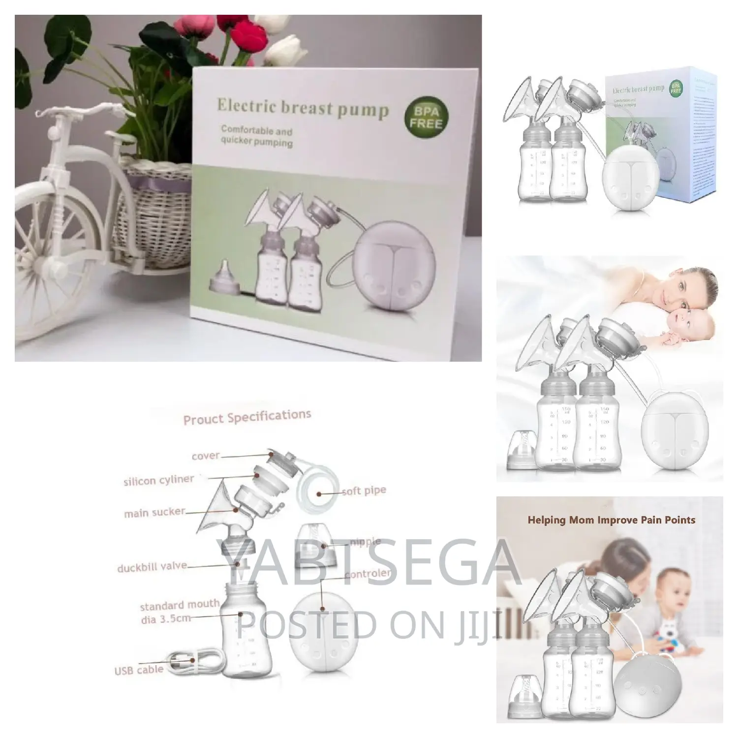 Electric Double Breast Pump