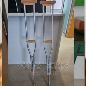 Underarm Crutches People With Disability or Injury