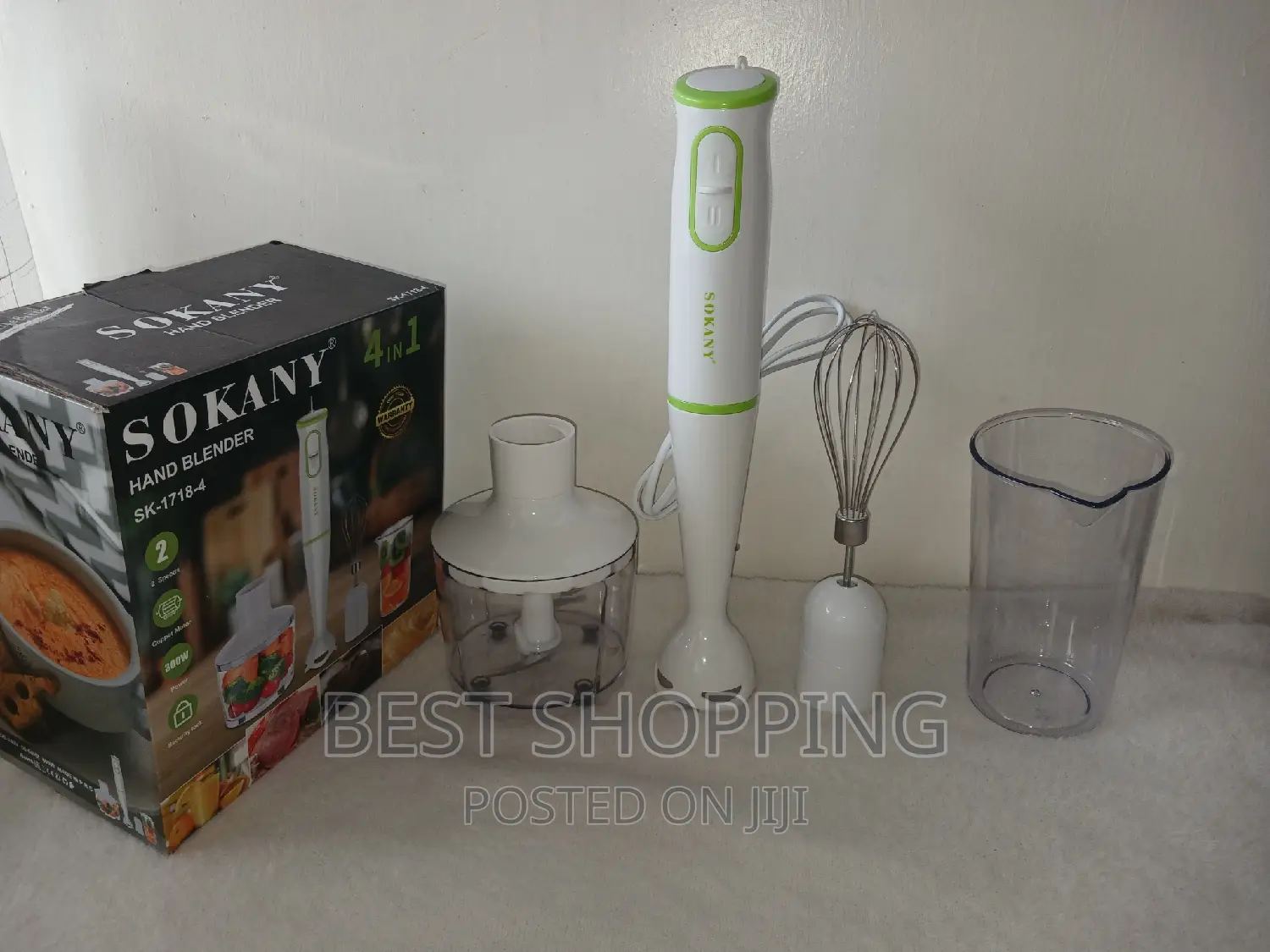 Sokany 4 in 1 Hand Blender Best for Baby Food