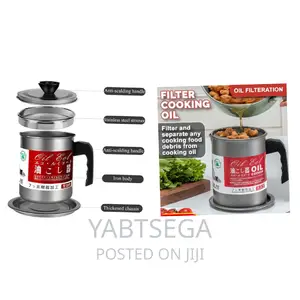 1.7L Stainless Steel Kitchen Oil Filter Cup