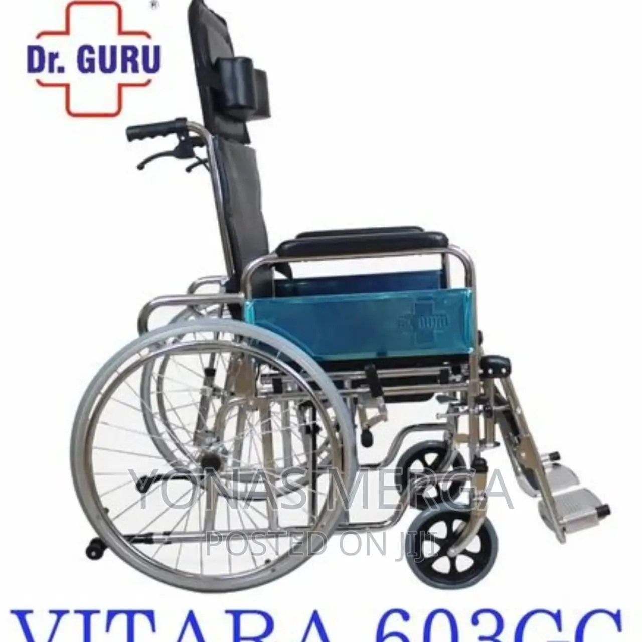 New Wheelchair Enough Reclining Design for Patient Comfort
