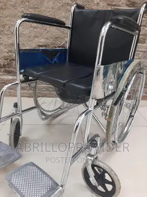 Transport Folding Portable Toilet~Wheelchair~Wheelchair~Used
