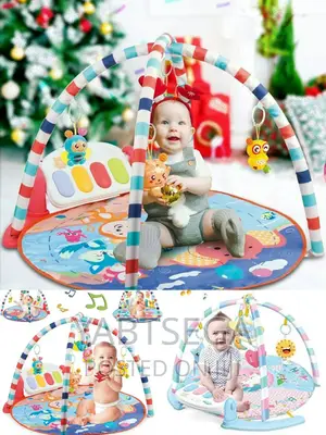 Baby Piano Fitness Play Gym Mat Educational Activity