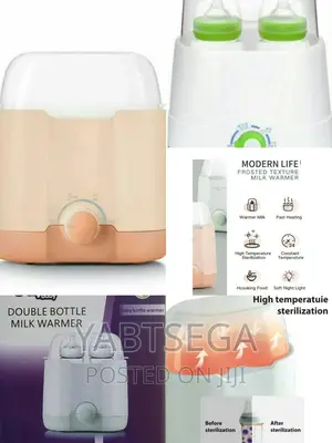 Multi Purpose Bottle Warmer Sterilizer
Double Bottle