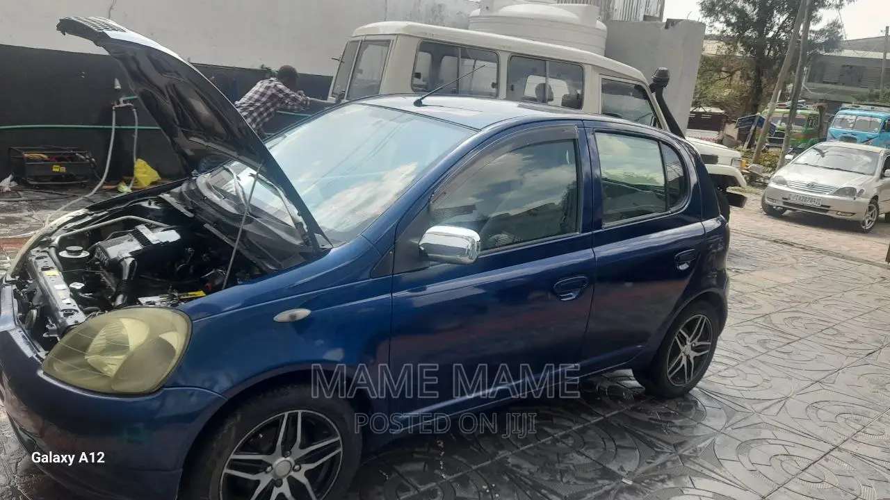 Toyota Vitz 2001 Blue