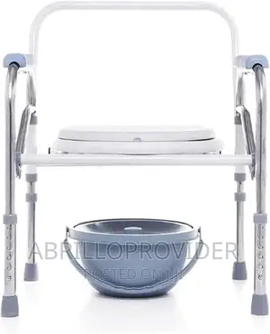 Toilet Potty Chair Steel, Commode Chair Portable Toilet Seat