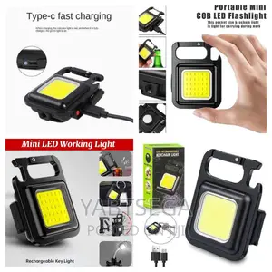 Rechargeable Mini LED Keychain Light