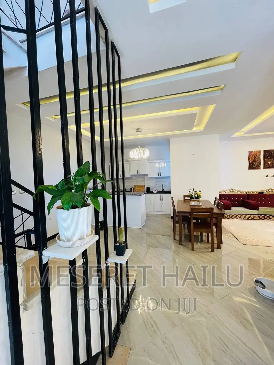 Furnished 7bdrm House in Gerji, Bole for rent