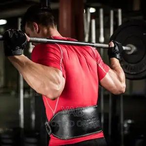 Weightlifting Belt- Leather/Canvas