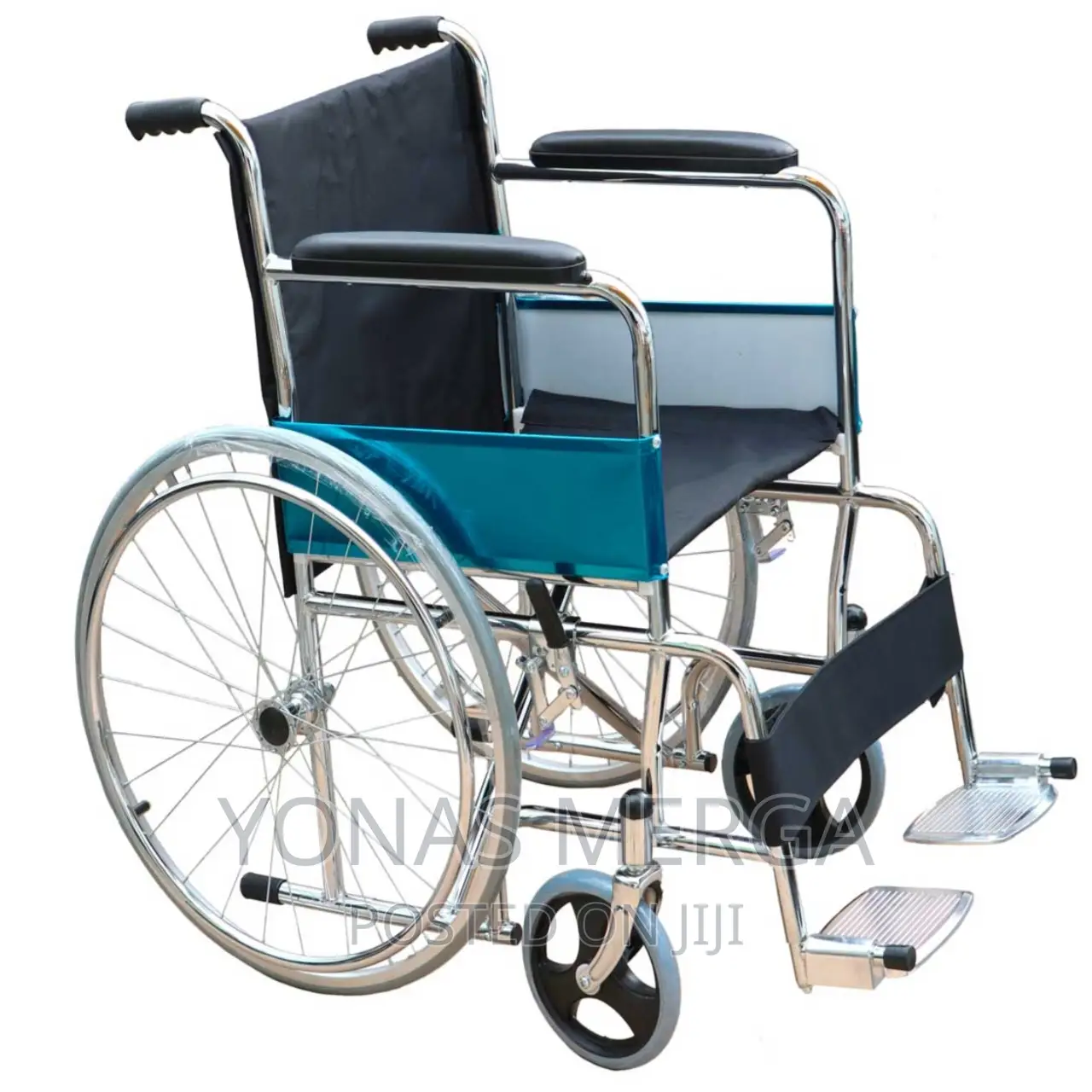 New/Hi-Fortune Aluminium Lightweight Foldable Wheelchair