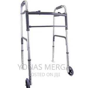 Walker Adjustable Height,A Simple Push of a Button on 4legs