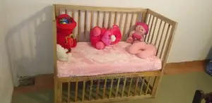 BABY CRIB. Length 125cm, Width 65cm, Height 100cm