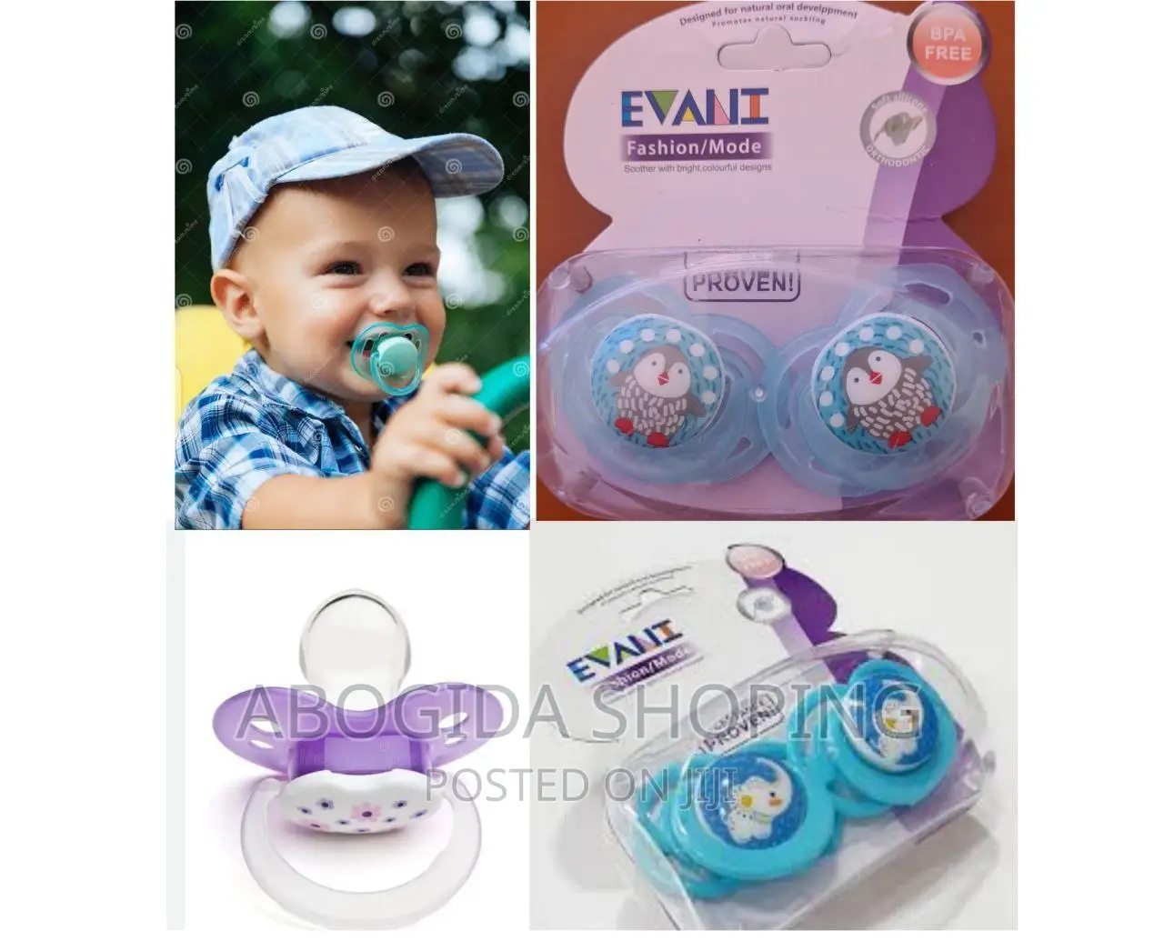 Pacifier Silicone Fashion/Mode