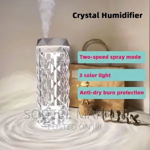 2in1 LED Crystal Lamp Humidifier