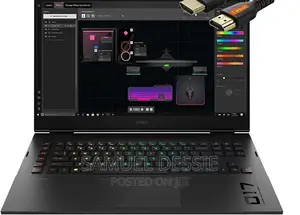 New Laptop HP Omen 17 16GB Intel Core I7 SSD 1T