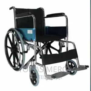 Wheelchair,Fold Transport Chair With Two-Hand Brake 20"