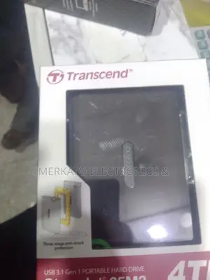 Transcend External Hard Disk 4tb New