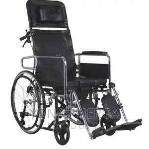 Toilet Wheelchair MILIPA Adult Folding Hand Push Wheelchair