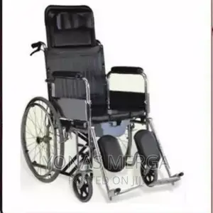 Multipurpose Commode Wheelchair S100 |Toilet Self Cleaning