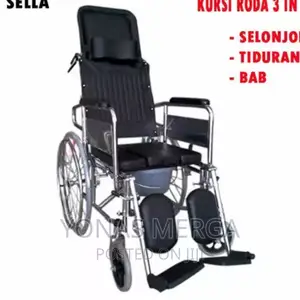 Multipurpose Commode Wheelchair S100 |Toilet Self Cleaning