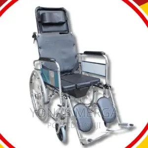 Multifunctional Reclining Commode Wheelchair Albert (012311)