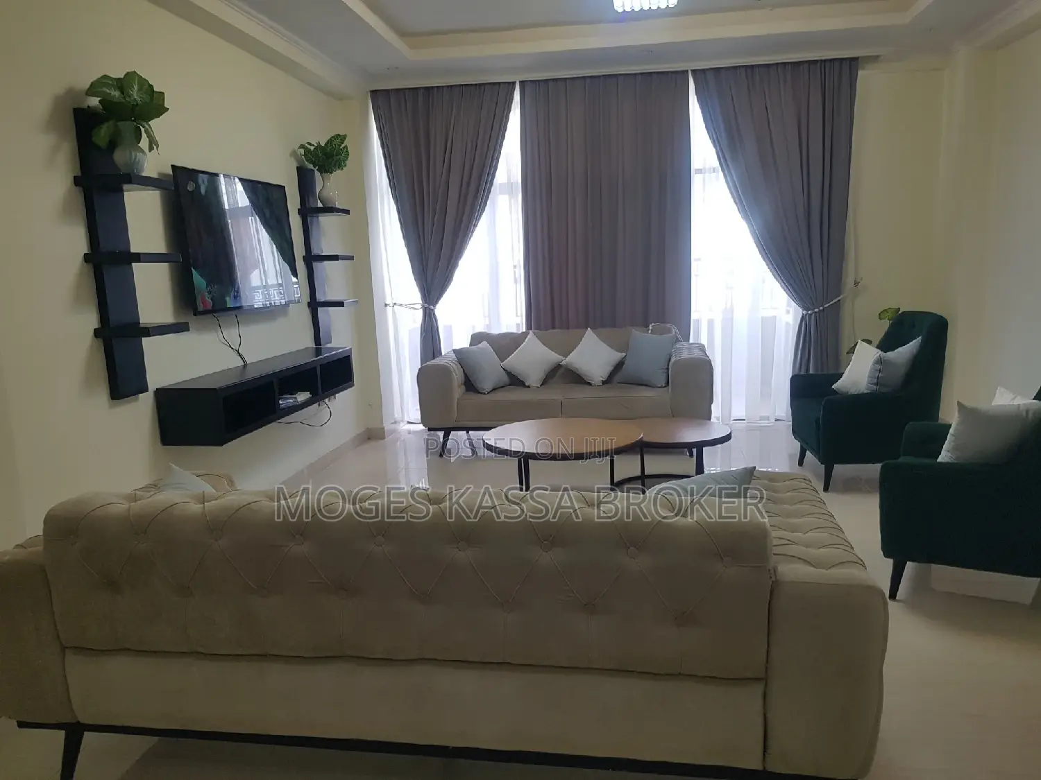 Furnished 3bdrm Apartment in ፊጋ ኖህ ሪል እስቴት የሚከራይ, Yeka for rent