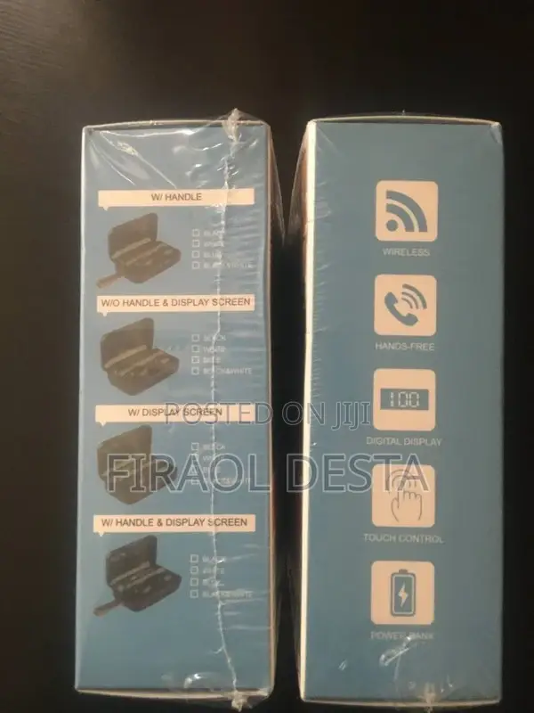 TWS True Wireless Earbuds With Powerbank