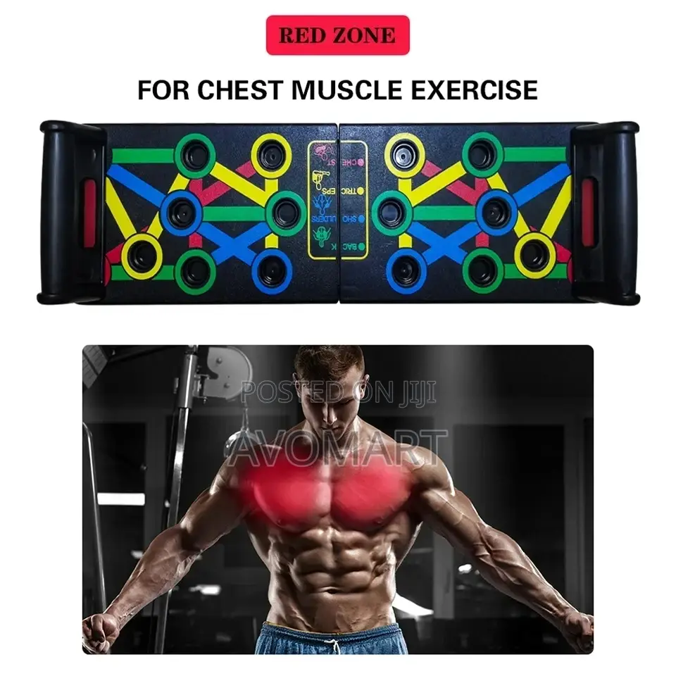 Chest 
 Triceps  Back  Shoulders