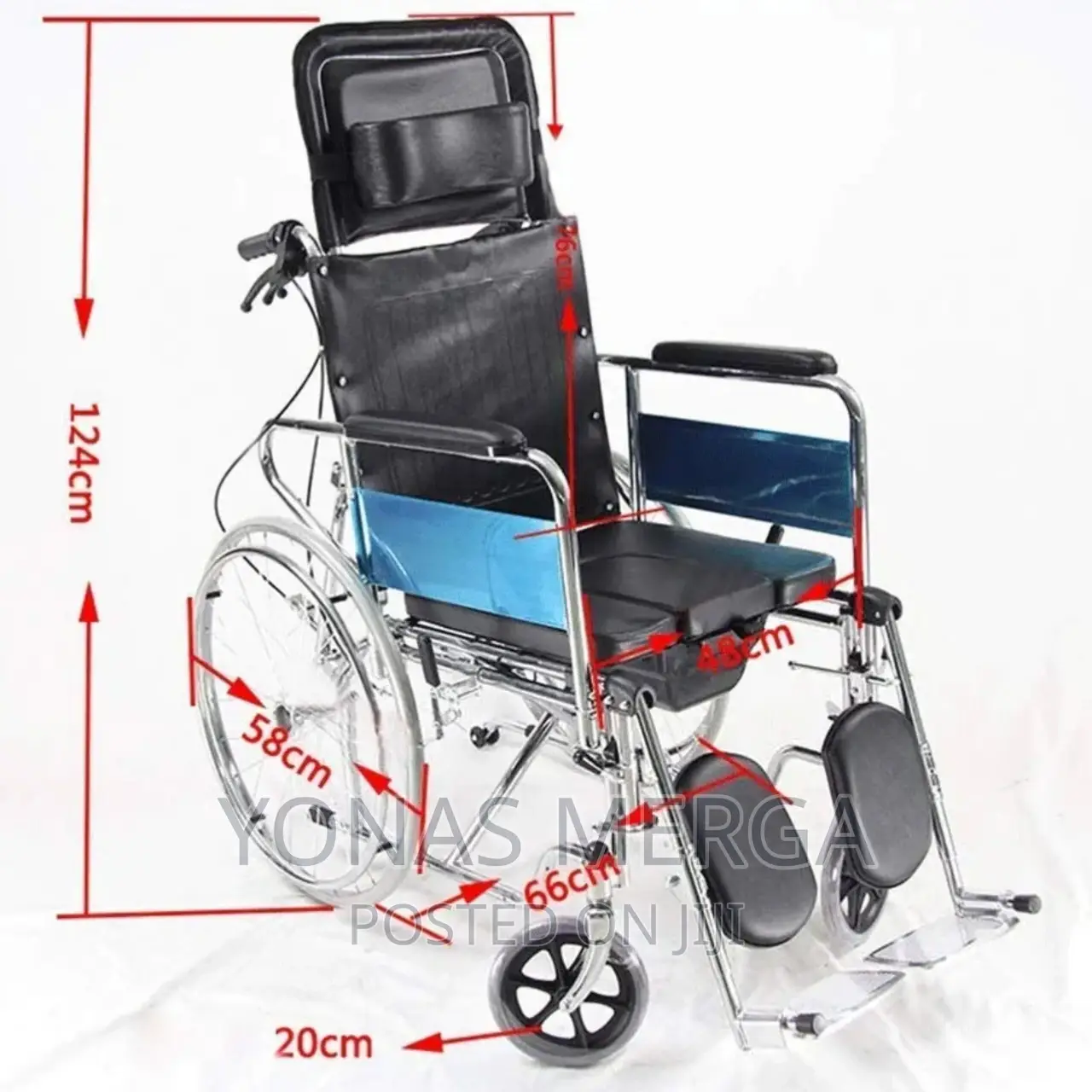 Wheelchair Anti-Skid Foldable Wheelchair,Fold Drive Medical