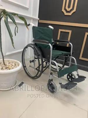 Light Weight Regular Foldable Chromed Steel Wheelchair