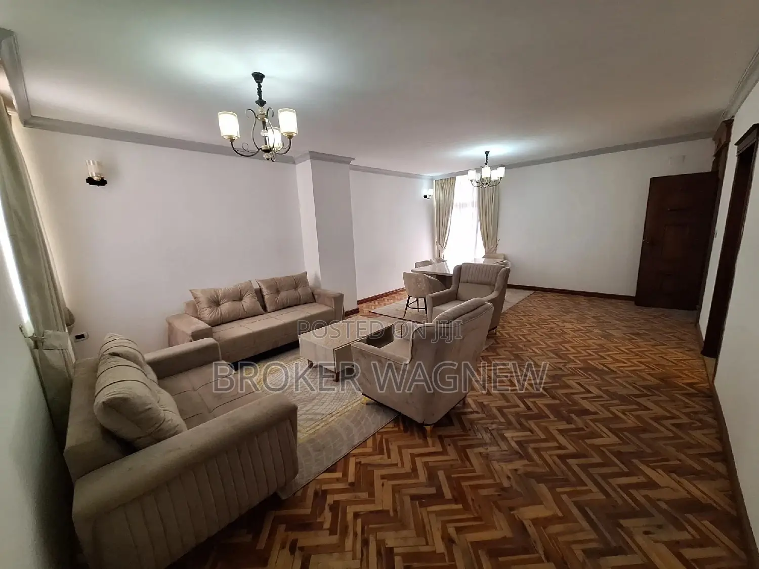 Furnished 3bdrm Apartment in Lideta for rent