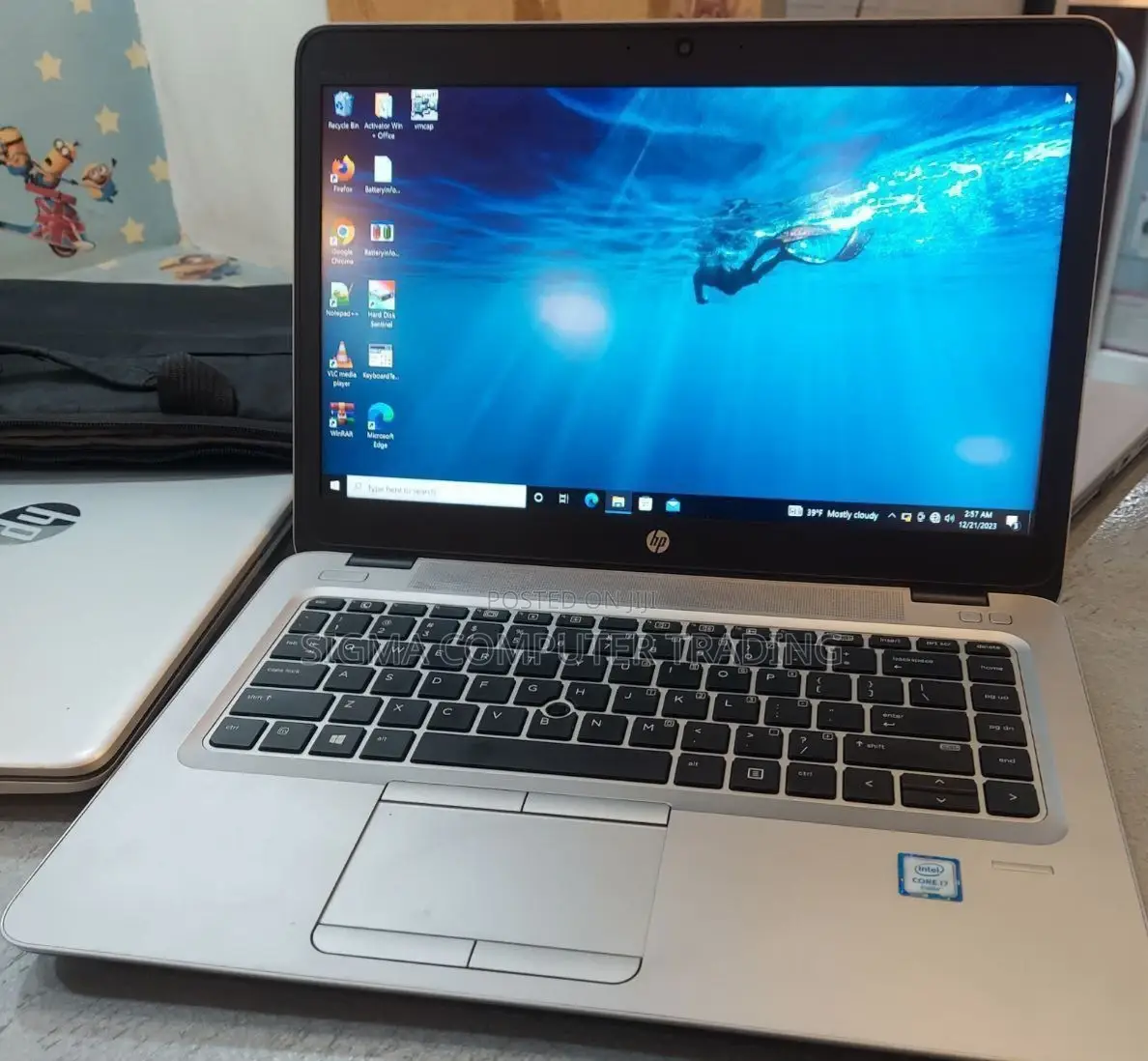 New Laptop HP EliteBook 840 8GB Intel Core I7 HDD 1T