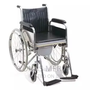 Toilet Wheelchair WLG Foldable Wheelchair Transport Chair