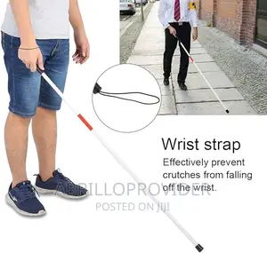 Portable Walking Stick,4-Sections Aluminum Alloy Walking