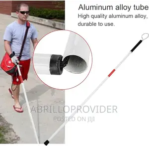 Sections Aluminum Alloy Walking Cane,Adjustable Folding Cane